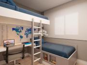 Apartamento com 2 dormitórios e 1 suíte no Terrace Clube...