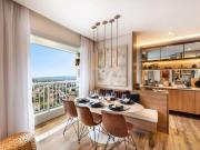 Apartamento com 2 dormitórios e varanda na Av. Santa...
