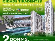 Apartamento com 2 dormitórios próximo ao Terminal Tiradentes