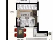 Apartamento com 2 dormitórios R$ 331.778 Vila Galvão...