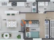 Apartamento com 2 quartos, 1 suíte, 73,72m² no bairro...