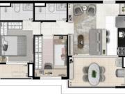 Apartamento com 2 Quartos,53 m² a Venda no Ipiranga