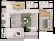 Apartamento com 2 quartos, 58 m² à venda em Sumarezinho