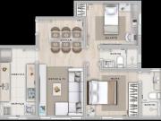 Apartamento com 2 quartos à venda em Belo Horizonte, no...