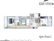 Apartamento com 2 quartos à venda em Centro SP