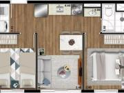 Apartamento com 2 quartos à venda em São Paulo, Ipiranga