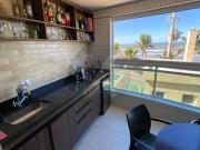 Apartamento com 2 quartos frente mar em Vila Atlantica,...