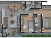 Apartamento com 2 quartos no Ecoville PR