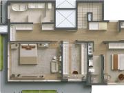 Apartamento com 2 suítes e 3 vagas de garagem Curitiba PR