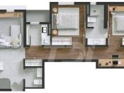 Apartamento com 3 dormitórios à venda, 115 m² por R$...