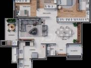 Apartamento com 3 dormitórios à venda, 117 m² por R$...
