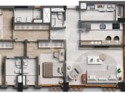 Apartamento com 3 dormitórios à venda, 132 m² por R$...