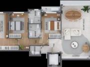 Apartamento com 3 dormitórios à venda, 158 m² por R$...