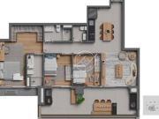 Apartamento com 3 dormitórios à venda, 98 m² por R$...