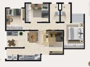 Apartamento com 3 quartos à venda, 70 m² por R$ 575.000...