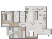 Apartamento com 3 quartos à venda em Belo Horizonte, no...