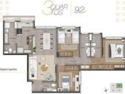 Apartamento com 3 quartos à venda em Belo Horizonte, no...