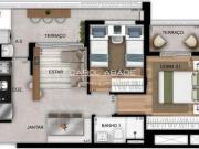 Apartamento com 3 Quartos e 2 banheiros à Venda, 98 m²...