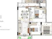 Apartamento com 3 Quartos no Resdencial Montevídeo para...