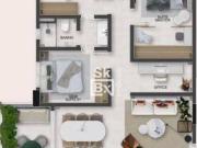 Apartamento com 3 quartos sendo 1 suíte à venda, 107 m²...