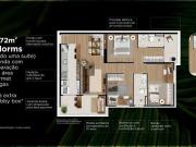 Apartamento com 3 quartos sendo 1 suíte, varanda gourmet...