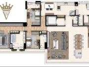Apartamento com 3 suítes à venda, 184 m² por R$...