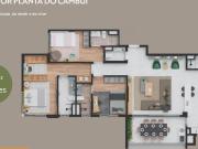 Apartamento com 3 suítes com 139 m² no Vestra Cambuí por...