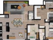 Apartamento Novo com 3 suítes na planta Condomínio...