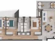 Apartamento com 3 suítes no bairro Alto da Glória PR