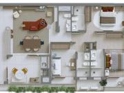 Apartamento com 3 suítes no bairro Mercês PR
