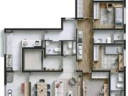 Apartamento com 4 dormitórios à venda, 171 m² por R$...