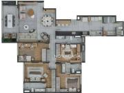 Apartamento com 4 dormitórios à venda, 180 m² por R$...