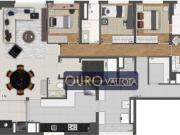 Apartamento com 4 dormitórios à venda, 218 m² por R$...