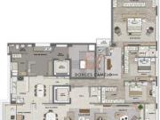 Apartamento com 4 dormitórios à venda, 385 m² por R$...