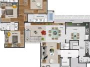 Apartamento com 4 quartos à venda em Belo Horizonte, no...