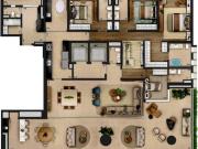 Apartamento com 4 Suítes à Venda Vila Madalena São Paulo