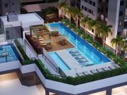 Apartamento com 50 m², 2 Dormitórios, 1 Vaga, 1 Suíte na...