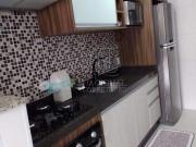 Apartamento com 64 m2 com 2 dormitórios, 1 suíte, 1 vaga