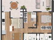 Apartamento com garden 2 quartos e 81 m² à venda em Novo...