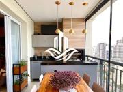 Apartamento com quadra de tênis à venda, Chácara Santo...