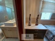 Apartamento com sacada gourmet e vista mar, 4 suÃtes,...