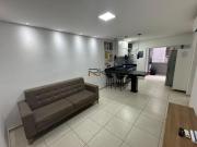 Apartamento com sala de estar e jantar,varanda gourmet...