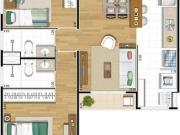 APARTAMENTO PRÓXIMO AO SHOPPING BARUERI COM 2 VAGAS