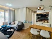 Apartamento com terraço gourmet com 2 dormitórios à...
