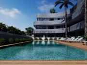 Apartamento com terraço muito amplo e piscina perto da...