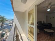 Apartamento com varanda e vista mar na quadra mar da...