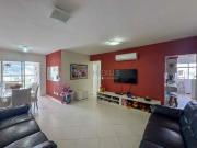 Apartamento com Varanda Gourmet e Vista para o mar na...