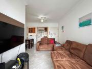 Apartamento com varanda, vista mar e lazer a uma quadra...