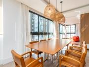 Apartamento com vista mar finamente mobiliado no contemplare