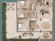 Apartamento con terraza, vista a la laguna, en venta,...